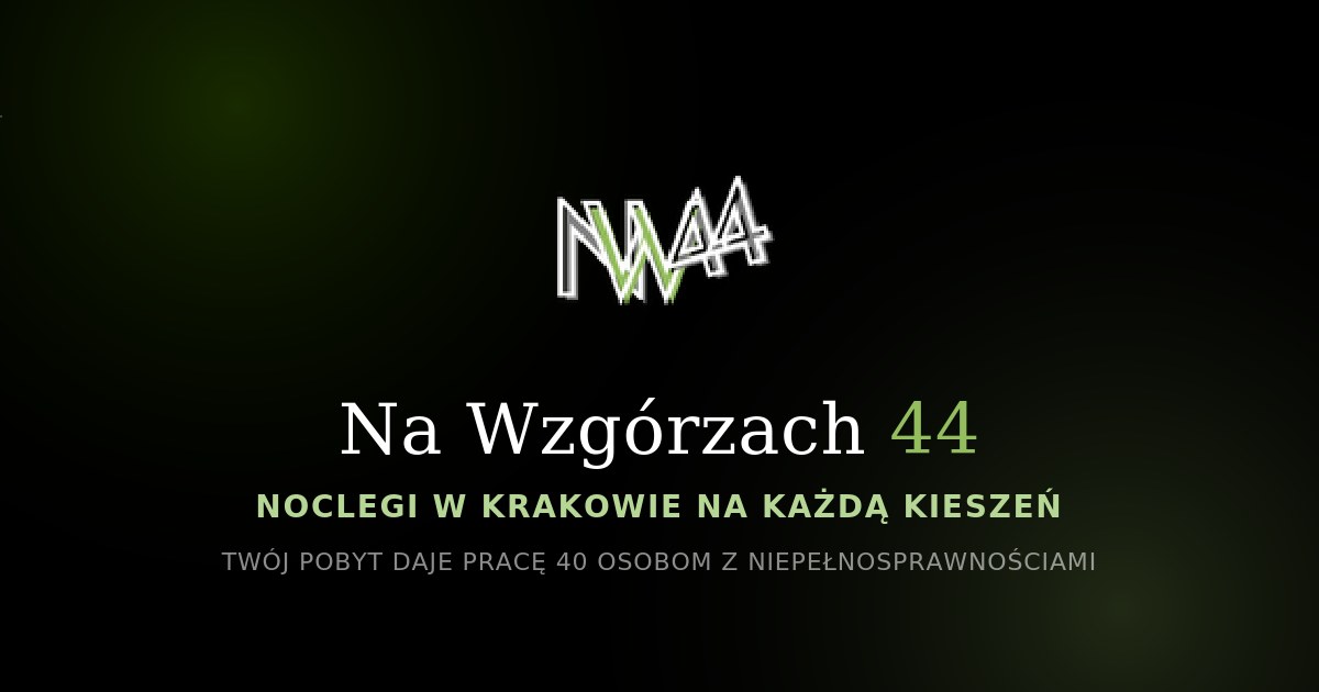 Nowa strona internetowa Na Wzgórzach 44 w Krakowie